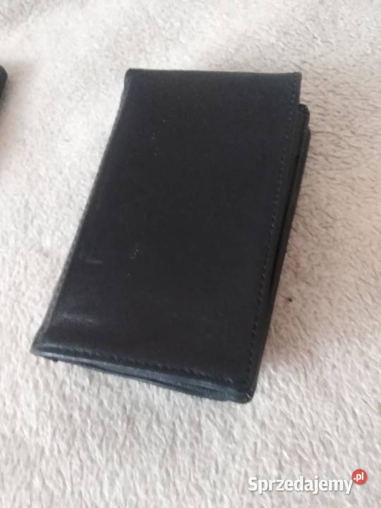 Pokrowiec etui dwukomorowy czarny