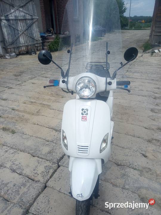 Skuter 50cc4t transport pod dom