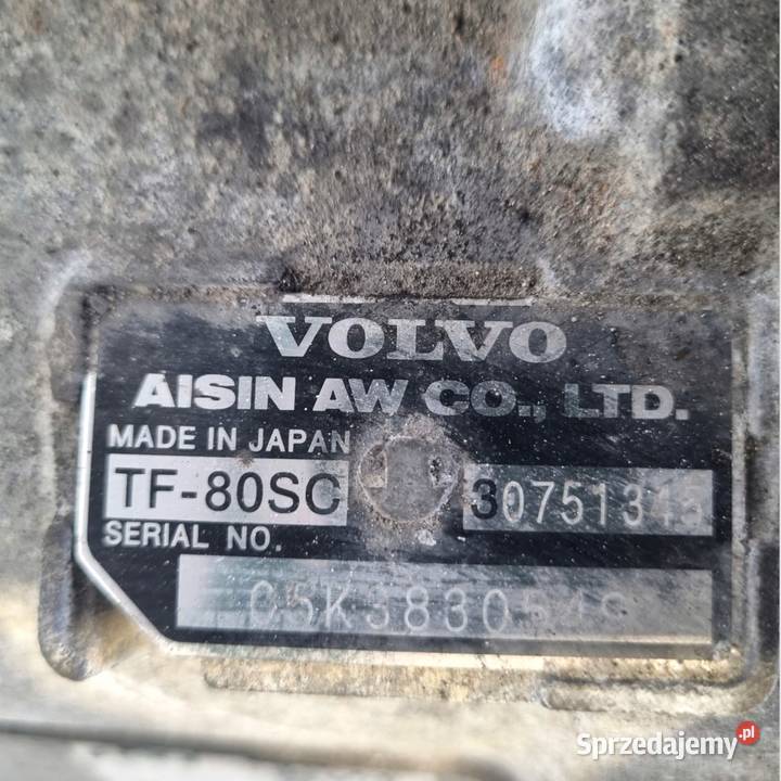 SKRZYNIA BIEGÓW 30751345 Volvo V70 II S60 S80 24 Chełm
