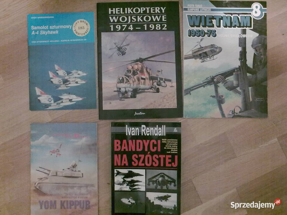 Książki na temat lotnictwa wojskowego uzbrojenia militaria, broń, wojskowość podlaskie Białystok sprzedam