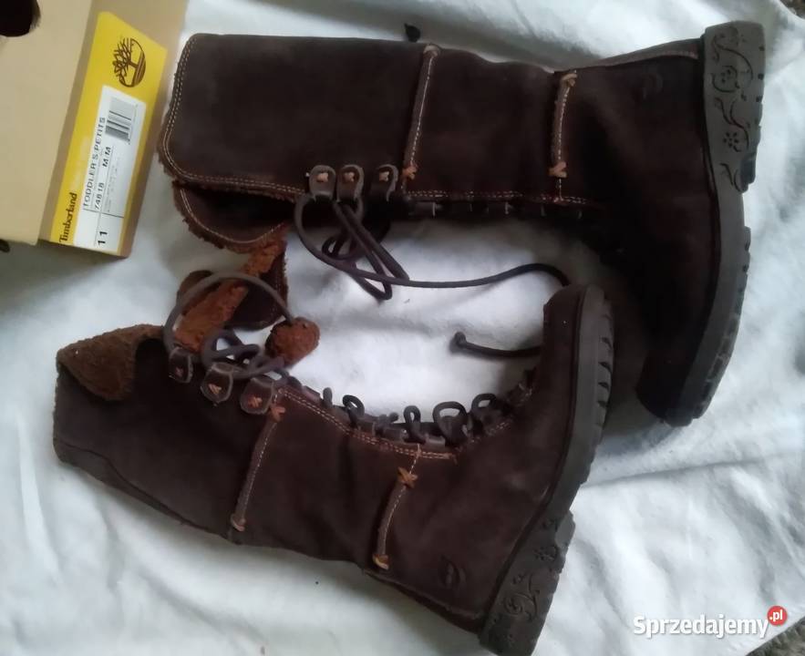 Kozaki dziewczęce Timberland r28 skóra ekologiczna małopolskie Kraków