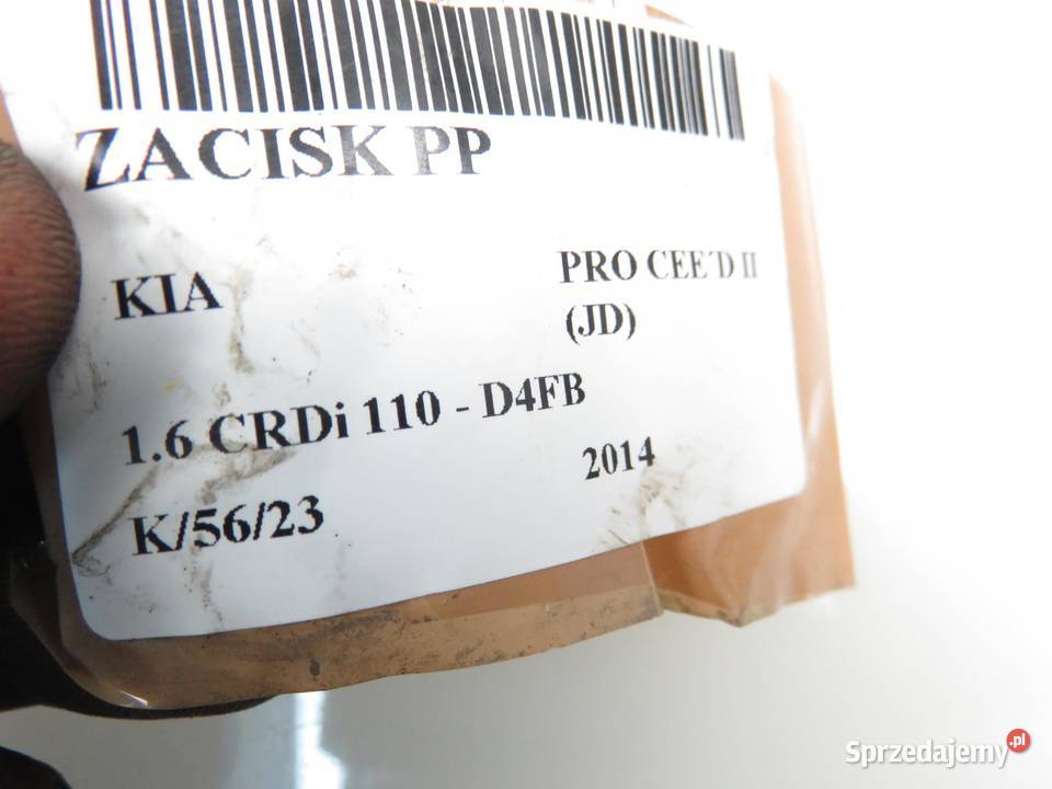 ZACISK PRAWY PRZÓD KIA PRO CEED II 16 CRDi