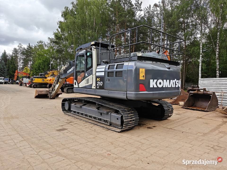 Komatsu PC210LC11 Centralne smarowanie kamera świętokrzyskie Ostrowiec Świętokrzyski