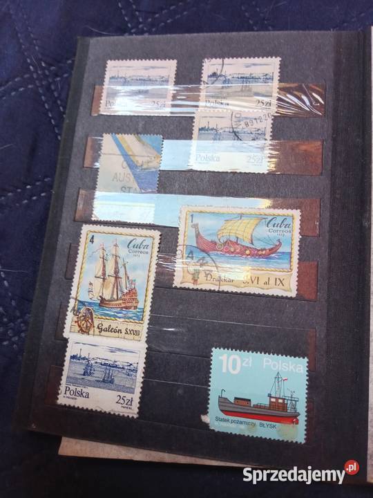 Znaczki mały klaser Świdnica sprzedam