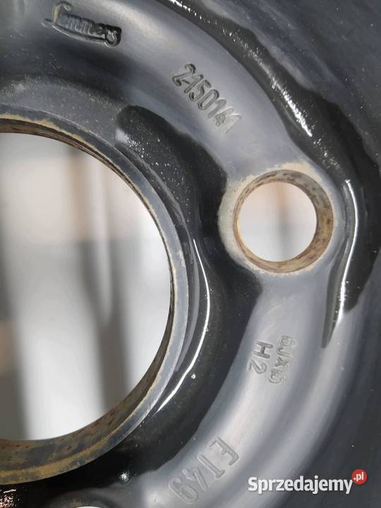 FELGA STALOWA R15 4X100 ET49 OC57MM 6JX15H2