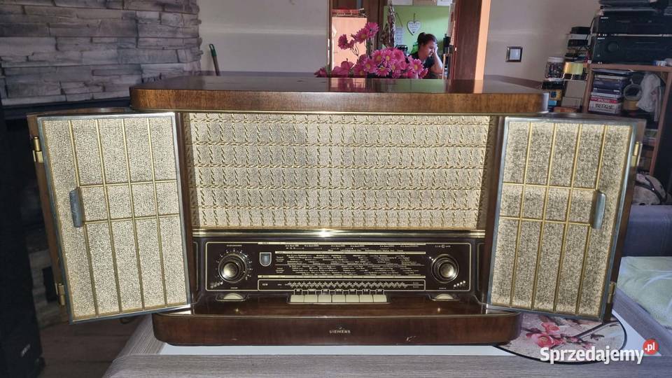 Radio lampowe Siemens Halske Siemens Schatulle H Radioodtwarzacze łódzkie Warta sprzedam