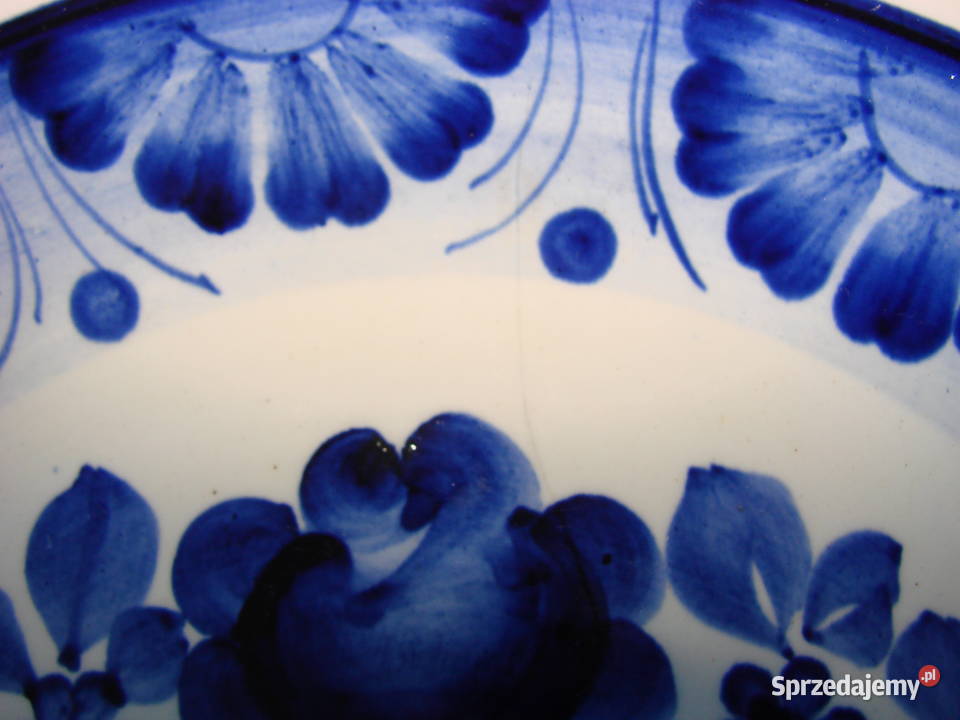 Włocławek fajansowy talerz PRL Pruszcz Gdański sprzedam