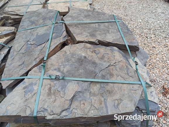 Łupek czarnobrązowy na kaskady murki elewacje Oświęcim