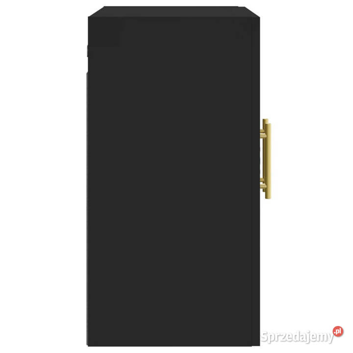 Szafka wisząca czarna 60x31x60 materiał Warszawa