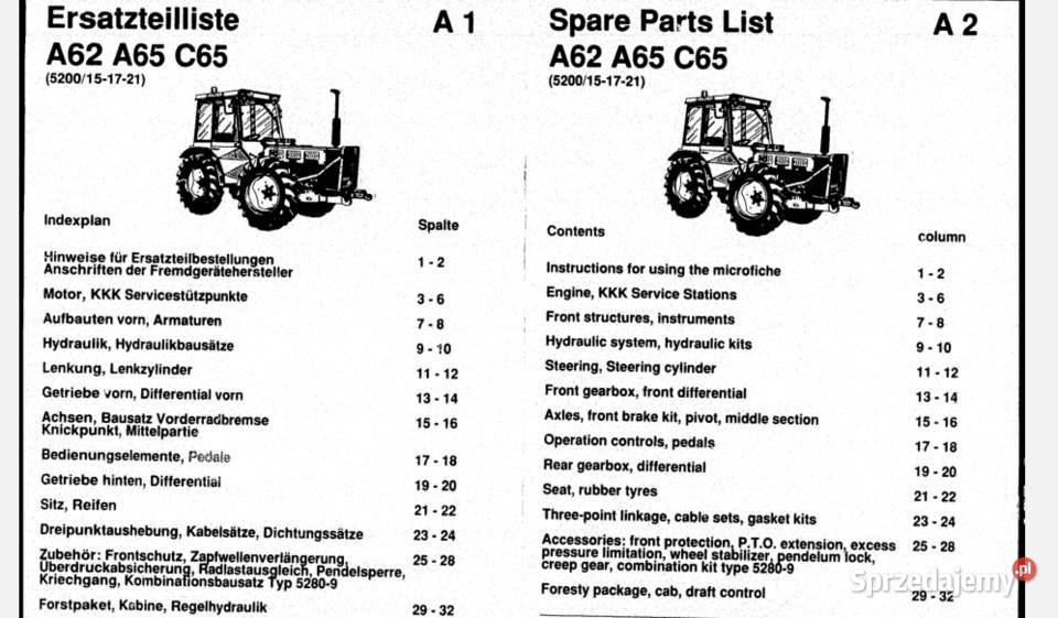 Holder C200 C300 A440 A550 A560 A60 katalog Kielce