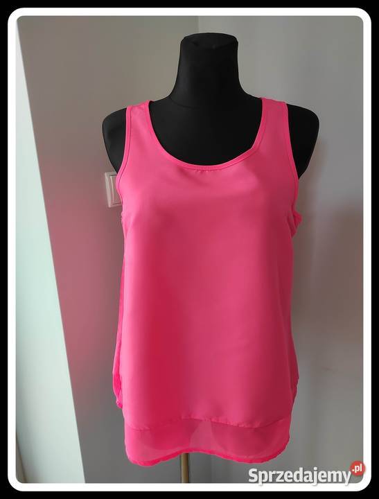 Atmosphere koszulka top różowa neon 40 L 42 XL Płock