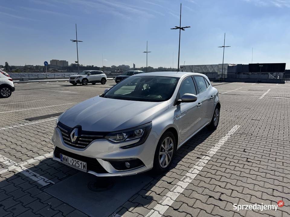 Renault Megane 12 TCe srebrny Rybnik