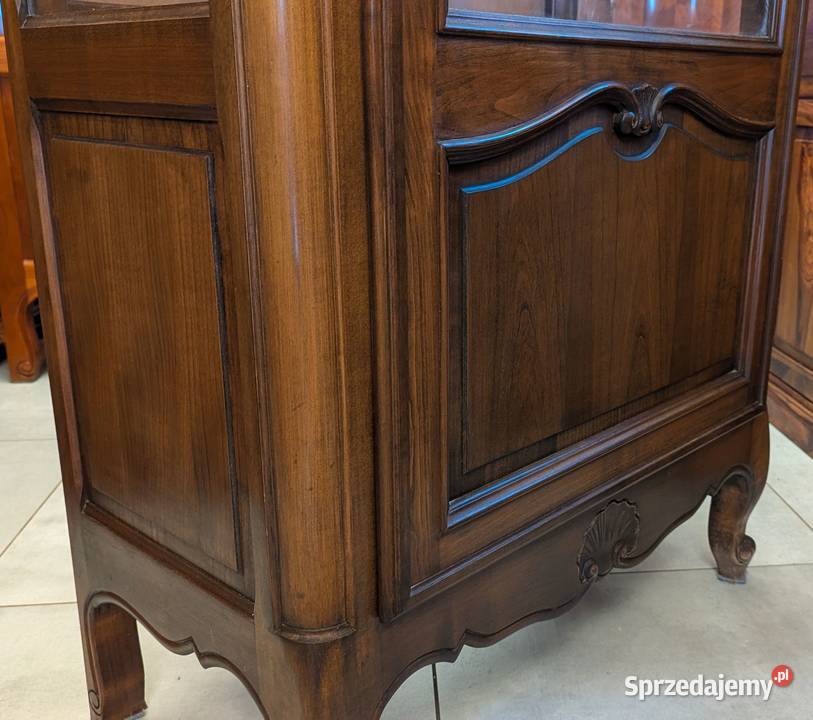 Piękna serwantkawitryna ludwikowska ciemny sprzedam