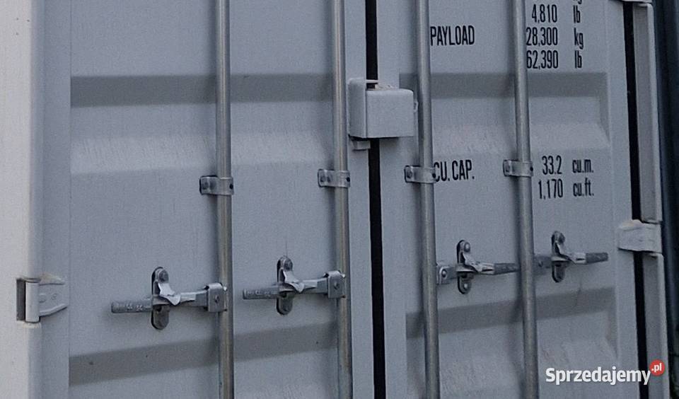 Kontener Morski 20 DW OW kolor szary Ral7035 sprzedam