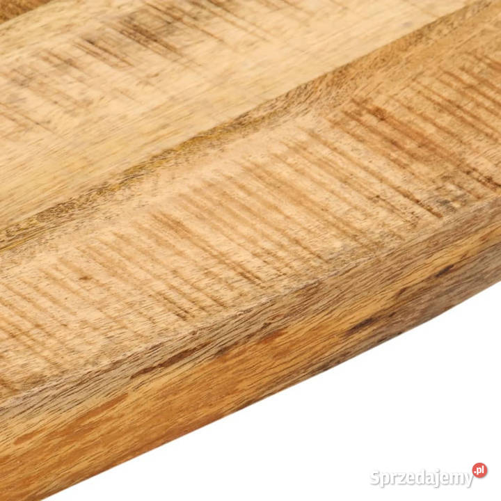 Blat stołu 40x40x25 naturalna krawędź surowe