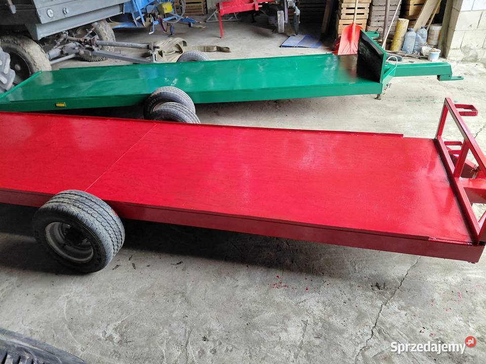 Platforma wózek laweta sadownicza Ciszyca Przewozowa