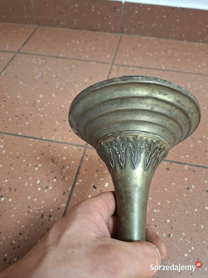 Zabytkowa misa ważą antyk do kolecji Antyki Strzyżów