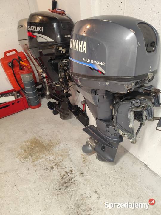 Silnik zaburtowy Suzuki DF25 Yamaha F25 Rok produkcji 1998 Świnoujście