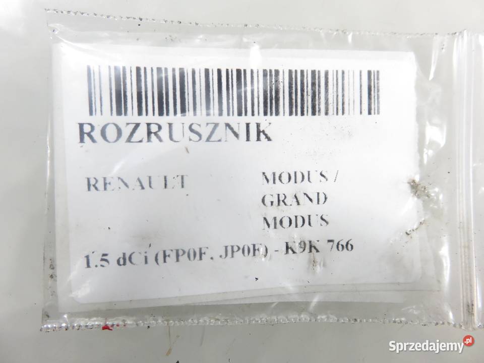 ROZRUSZNIK RENAULT MODUS GRAND MODUS 15 dCi FP0F osobowe małopolskie