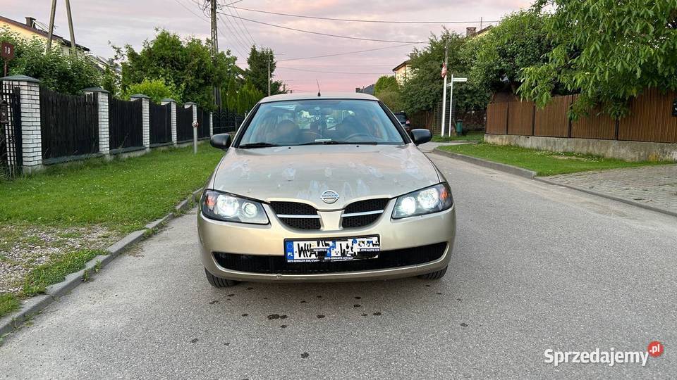 Nissan Almera 15 Benzgaz 170 przebieg klima Pilawa