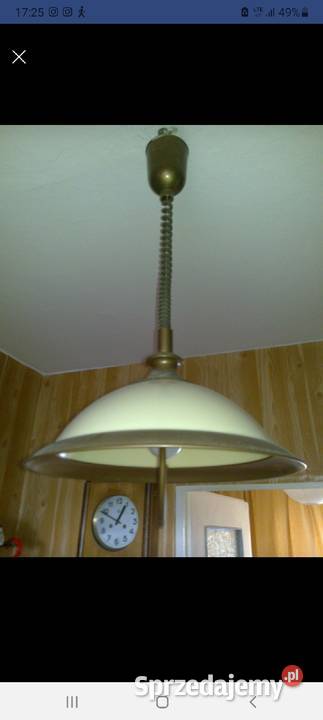 Sprzedam Dwie piękne lampy wiszące jedna mazowieckie sprzedam