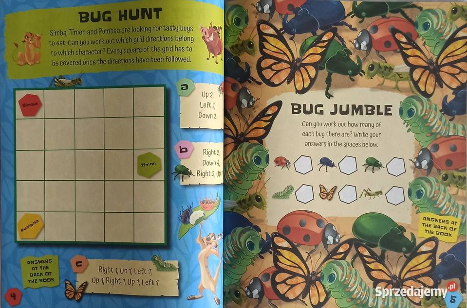 Naklejki Nalepki Król Lew 248 Naklejek Zadania małopolskie Mogilany