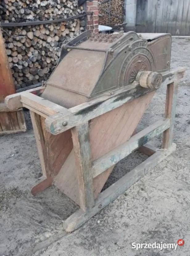 Młocarnia do zboża Wrocław Moritz Zabytkowa nieuszkodzony Pozostałe Jeżowe