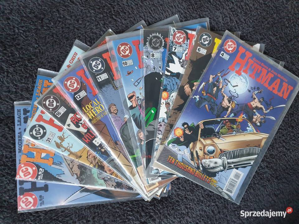 Hitman zestaw 11 oryginalnych komiksów DC USA Gdynia