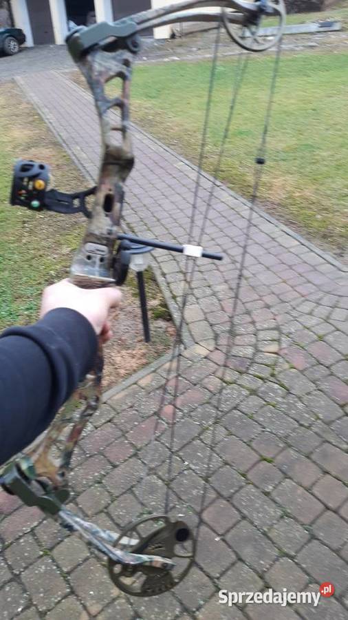 łuk bloczkowy bear charge z osprzętem Sporty strzeleckie i myślistwo Błażowa sprzedam