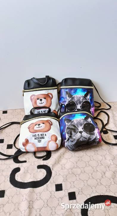 LATOPiękne plecaki damskie MoshinoCzarny mazowieckie Warszawa sprzedam