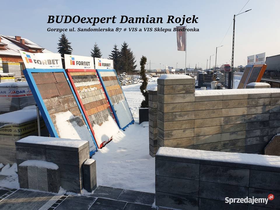 Pustak bloczek LINEAGE Forbet ogrodzenie gładkie Gorzyce