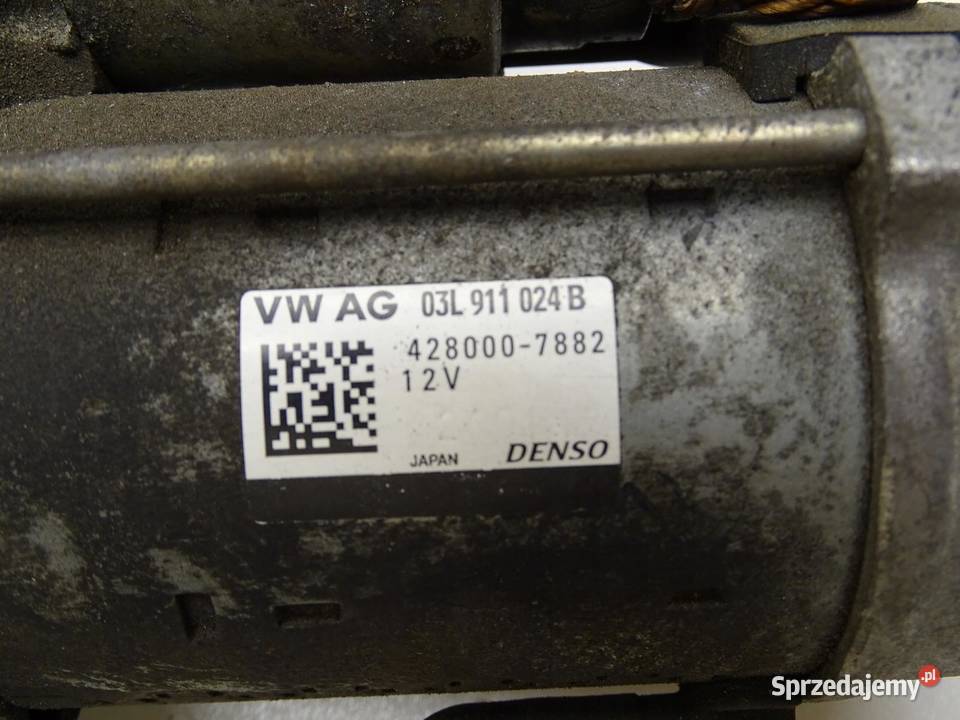 ROZRUSZNIK STARTER AUDI A6 C7 20 TDI 03L911024B