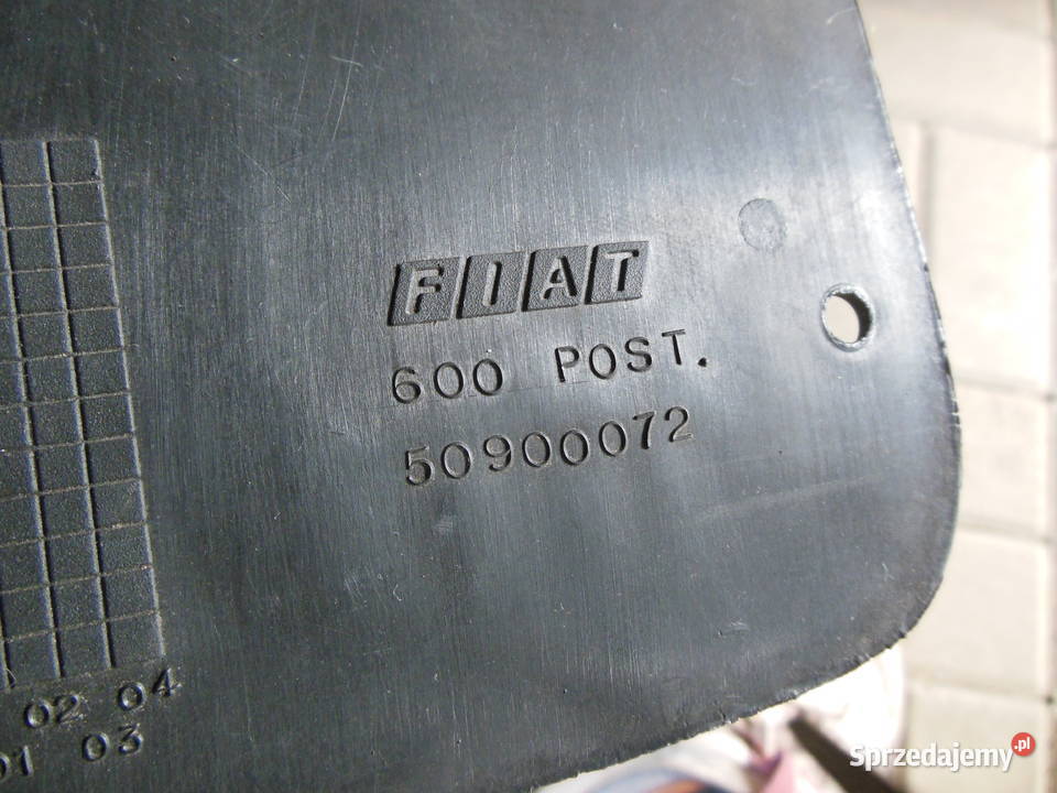 Chlapacze tył Fiat 600 SEICENTO Oryginał Fiat Kozy