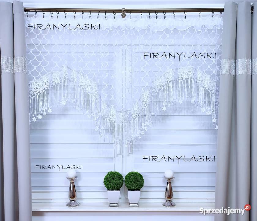 Firana Gotowa Firanki do salonu pokoju kuchni Inowrocław