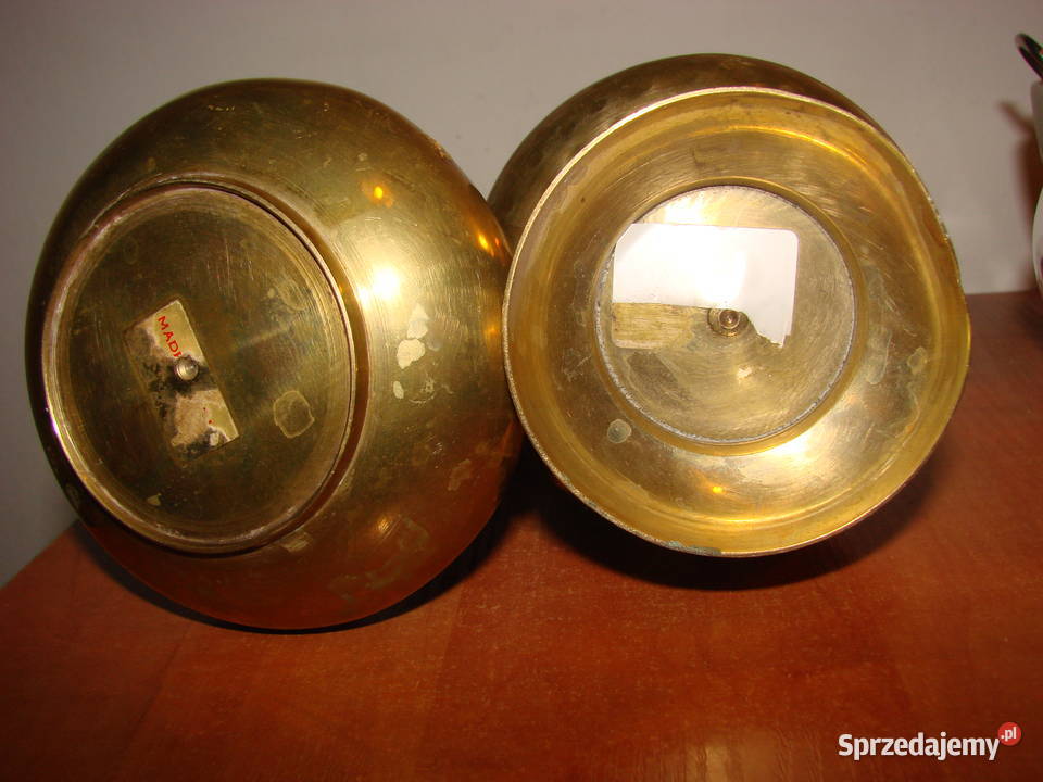 mosiężny wazon Pruszcz Gdański