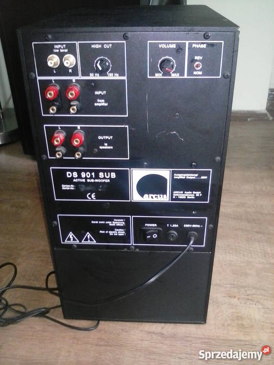 suubwofer ARCUS DS901 świętokrzyskie Zagnańsk sprzedam