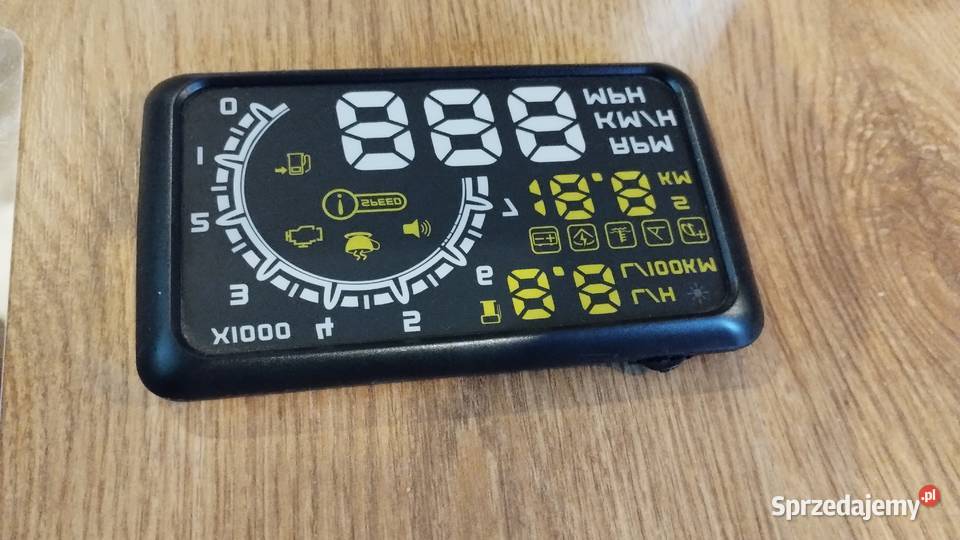 Wyświetlacz HUD na szybę