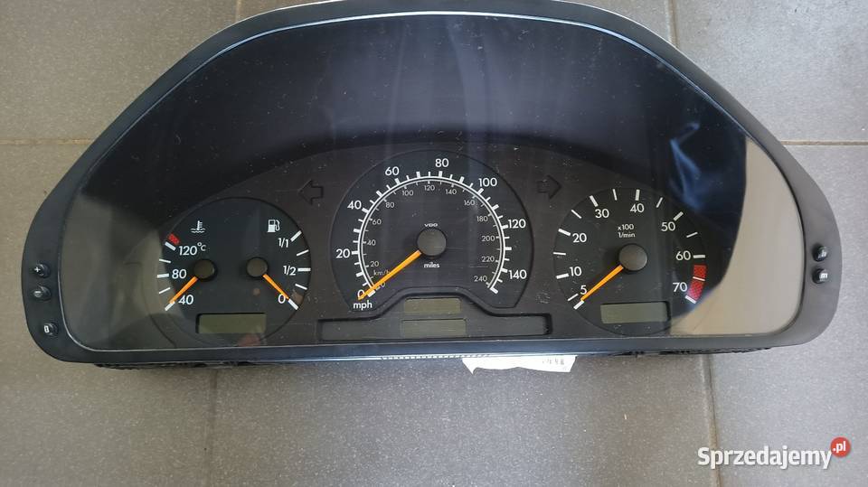 Licznik zegary Mercedes cklasa W202 Anglik Warkały