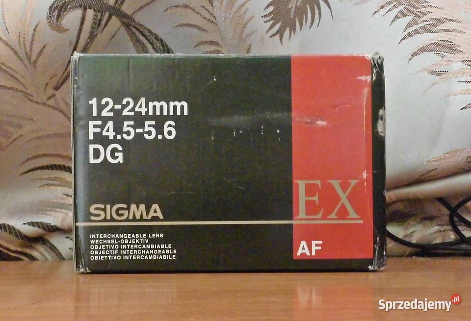 Obiektyw szerokokątny Sigma 1224 D DG HSM EX Warszawa