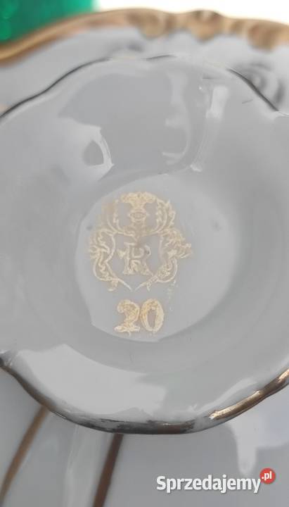 ROSCHUTZ ELEGANCKI ZESTAW DUO Porcelana i szkło Pabianice sprzedam