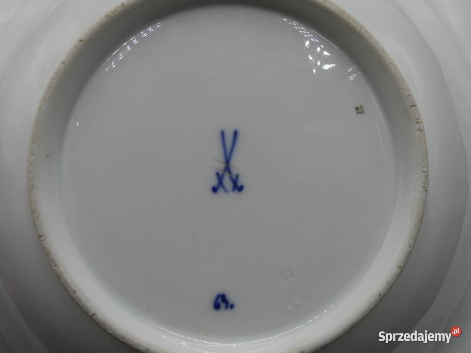 Dekoracyjna patera Miśnia średnica 25 Poznań sprzedam