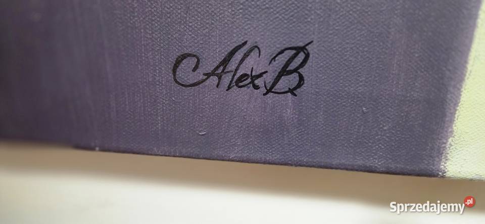 Obraz ręcznie malowany z certyfikatem Godów