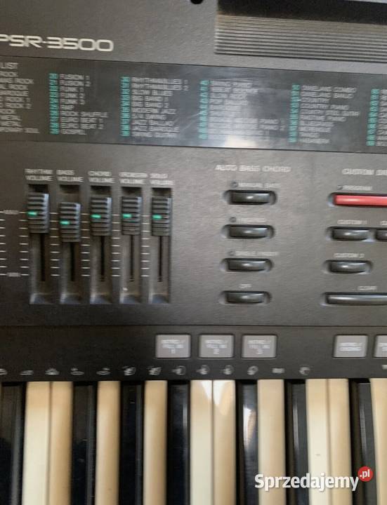 Yamaha Psr 3500 pełnym serwisie czuszczeniu Instrumenty klawiszowe i MIDI