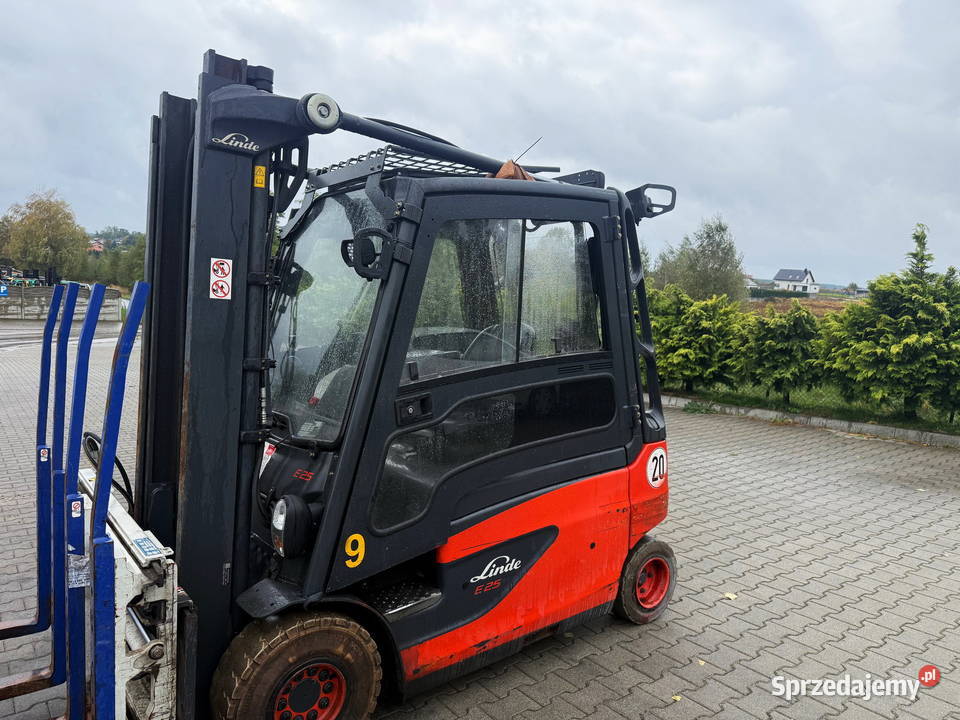 kabina kompletna wózek widłowy LINDE E25 E30 sprzedam