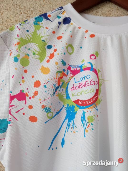koszulka barwna oddychająca unisex oversize
