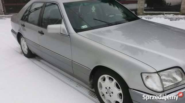 Mercedes W140 LPG 32 Okazja srebrny S-klasa Łódź
