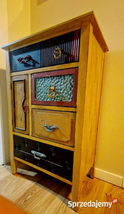 Komoda patchwork vintage