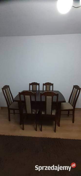 Sprzedam stół z krzesłami Busko-Zdrój