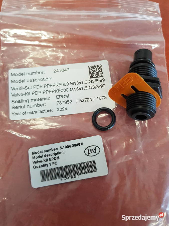 5100429460 KIT VALVE EOLAB EPDM LELY Sulechów