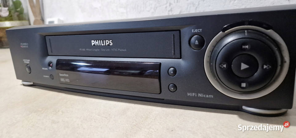 Video magnetowid Philips VR 666 VR666 VHS pilot Międzychód